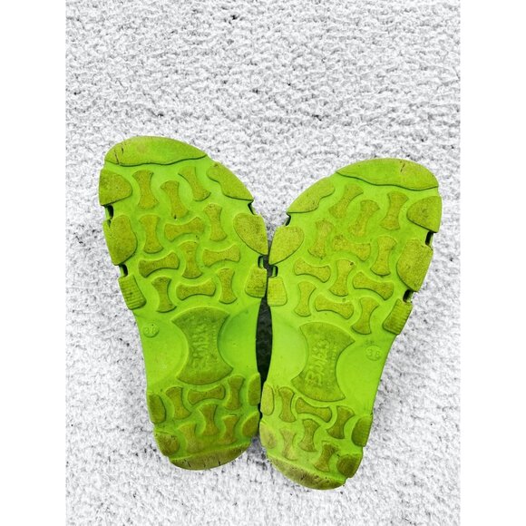 Women's Birkenstock Lime Green Flip Flop Thong Sandals Size 38 - Picture 7 of 9